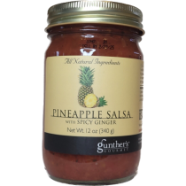 Pineapple Salsa with Spicy Ginger